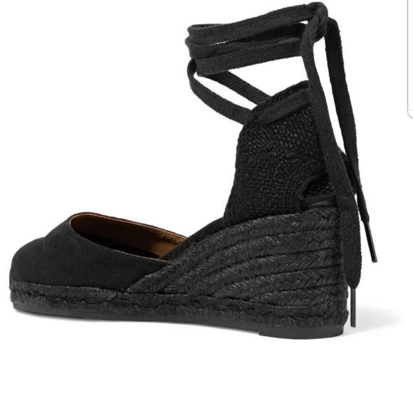 black castaner wedges